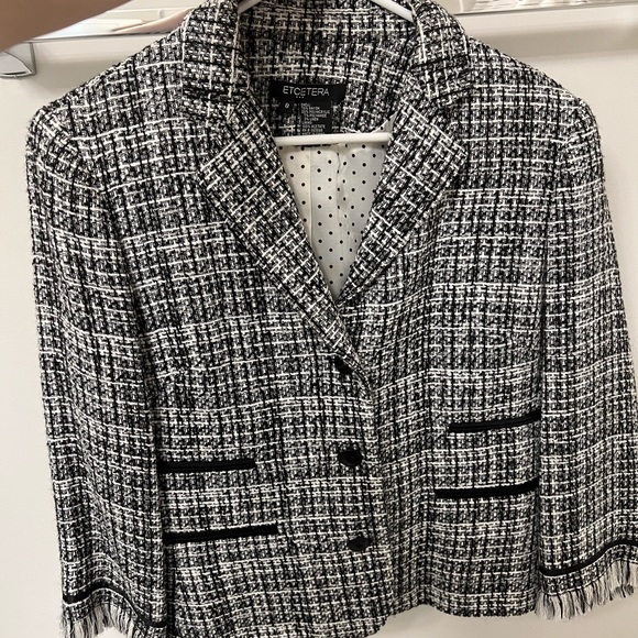 Etcetera black and white blazer - Picture 2 of 5